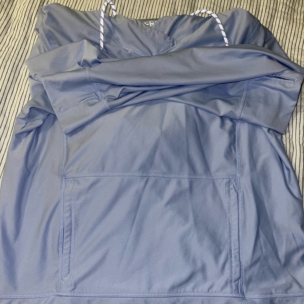 BLUE ATHLETIC SHIRT